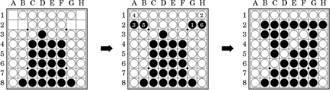 Example of an odd hole.